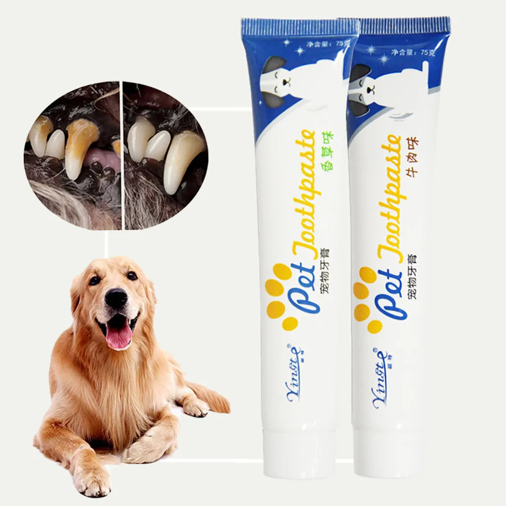 Enzymatic Dog Toothpaste – Tartar & Plaque Control Dental Gel for Pets