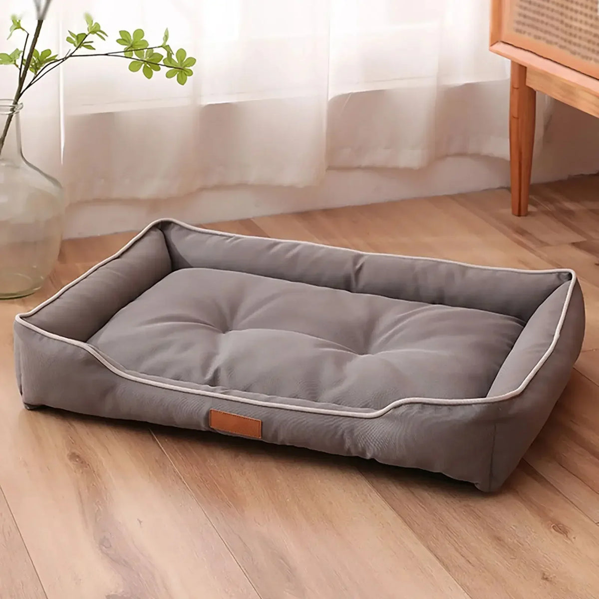 All-Season Waterproof Dog Bed – Thickened Oxford Pet Mat with Soft PP Cotton Filling