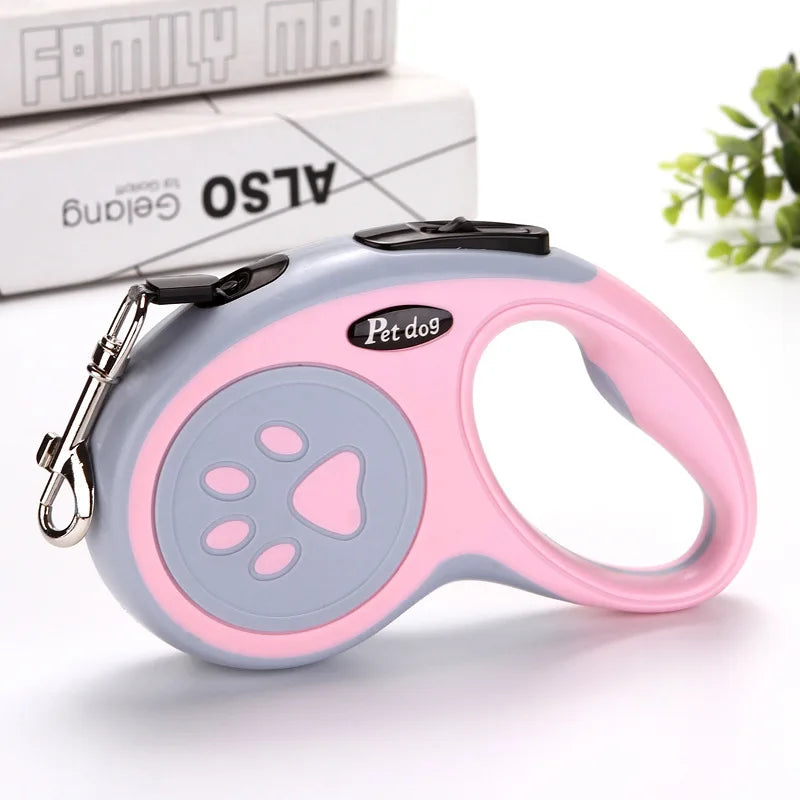 3M/5M Retractable Dog Leash – Durable Nylon Automatic Extending Lead