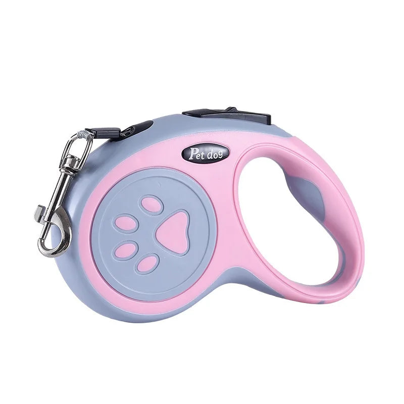 3M/5M Retractable Dog Leash – Durable Nylon Automatic Extending Lead