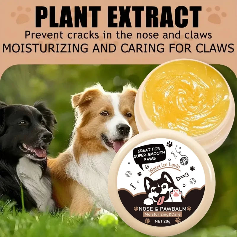 20g Dog Nose & Paw Balm – Moisturizing Cream for Dry or Cracked Paws