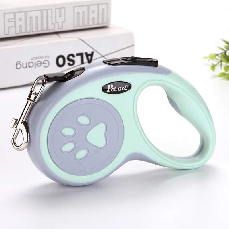 3M/5M Retractable Dog Leash – Durable Nylon Automatic Extending Lead