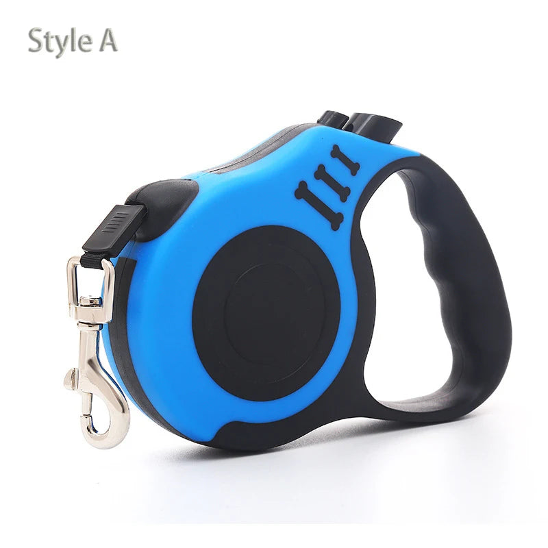 3M/5M Retractable Dog Leash – Automatic Nylon Lead for Dogs