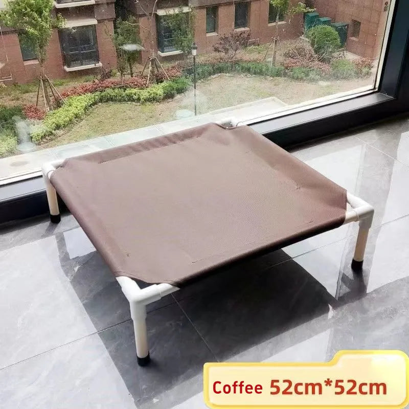 Portable Elevated Pet Bed – Foldable, Washable & Ideal for Indoors or Outdoors!