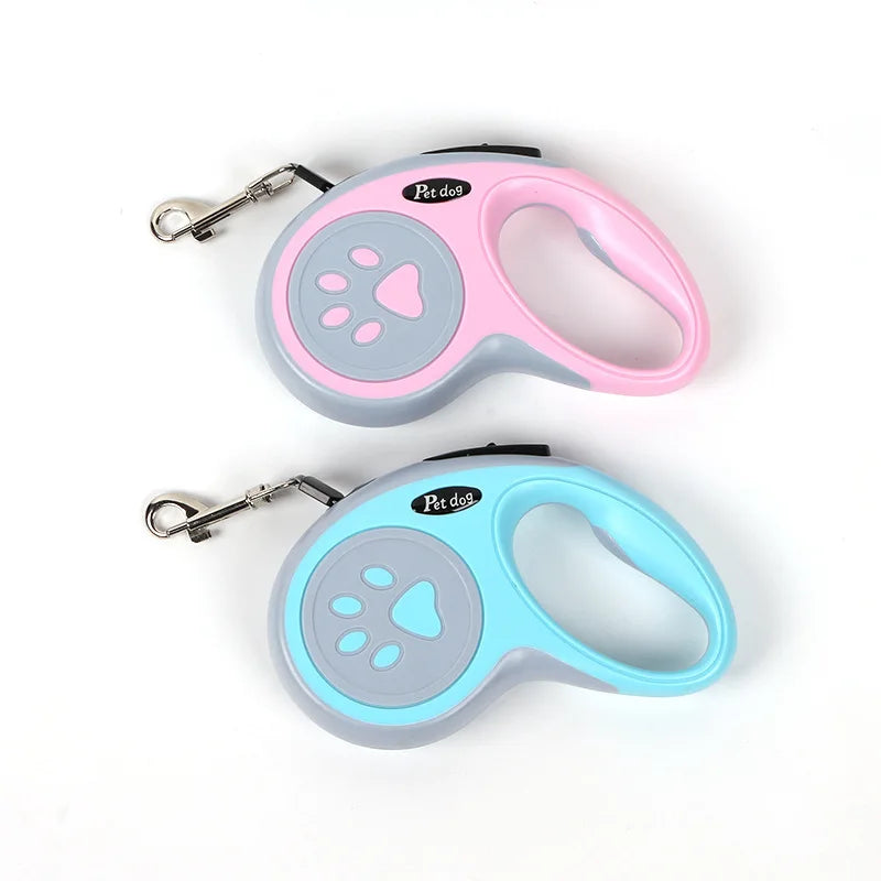 3M/5M Retractable Dog Leash – Durable Nylon Automatic Extending Lead