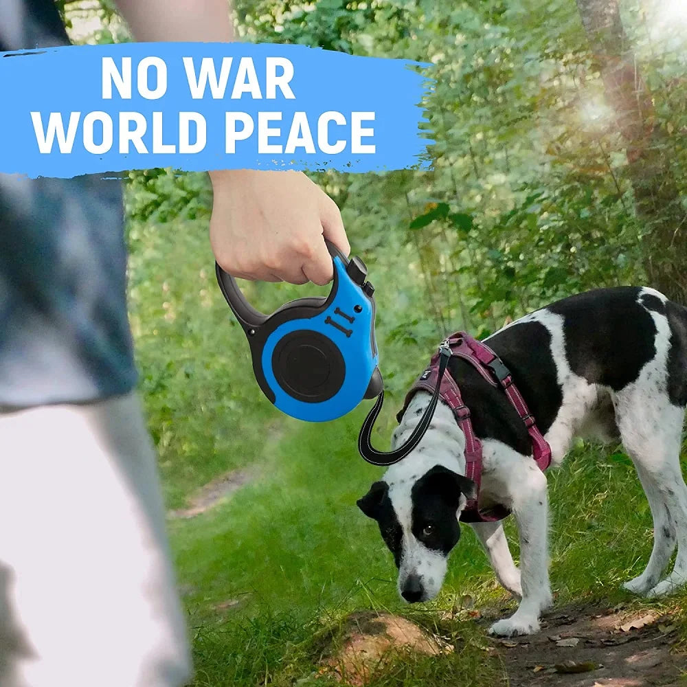 3M/5M Retractable Dog Leash – Automatic Nylon Lead for Dogs