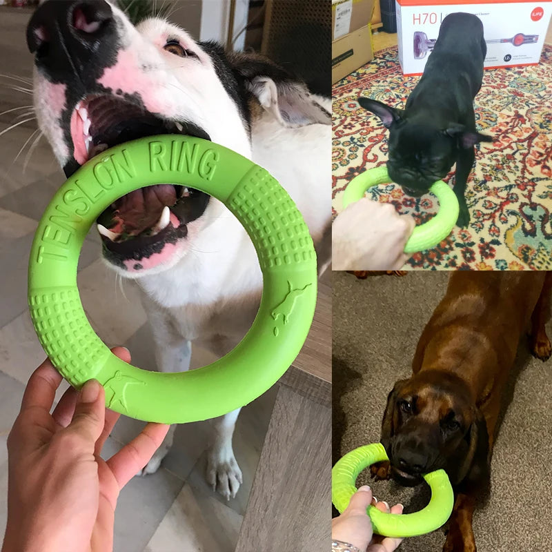 EVA Interactive Training Ring – Durable Puller & Ring Toy for Dogs
