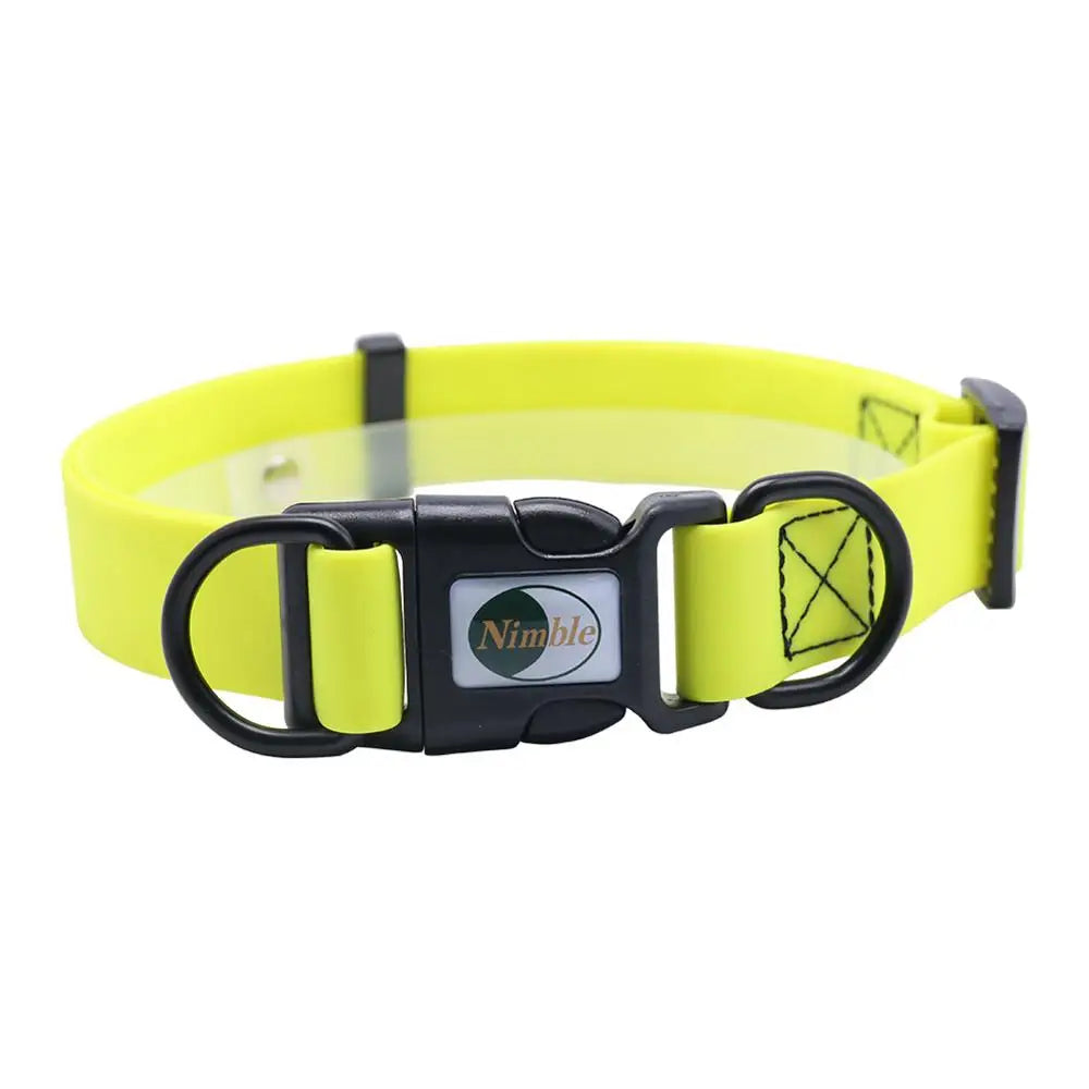 Waterproof PVC Dog Collar – Easy-Clean Pet Collar for Small to Large Dogs