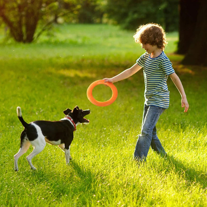 EVA Interactive Training Ring – Durable Puller & Ring Toy for Dogs