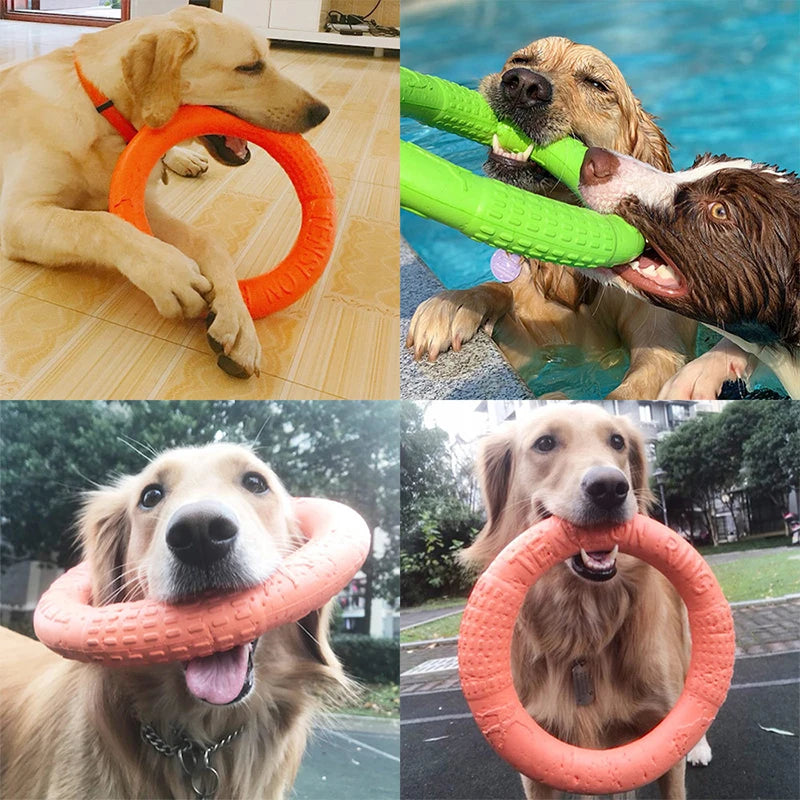 EVA Interactive Training Ring – Durable Puller & Ring Toy for Dogs