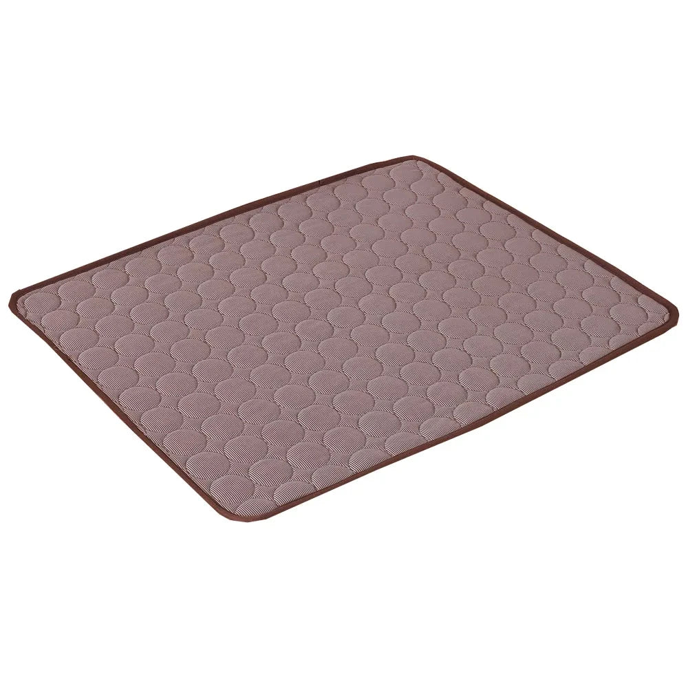 Cooling Summer Dog Mat – Breathable, Washable Pet Pad for Home & Travel