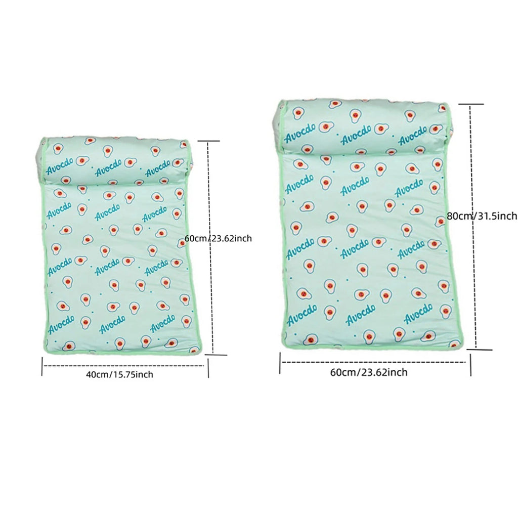 Cooling Summer Dog Mat – Breathable, Washable Pet Pad for Dogs & Cats