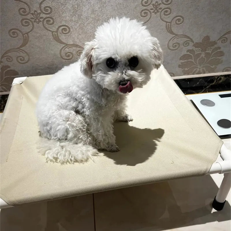 Portable Elevated Pet Bed – Foldable, Washable & Ideal for Indoors or Outdoors!