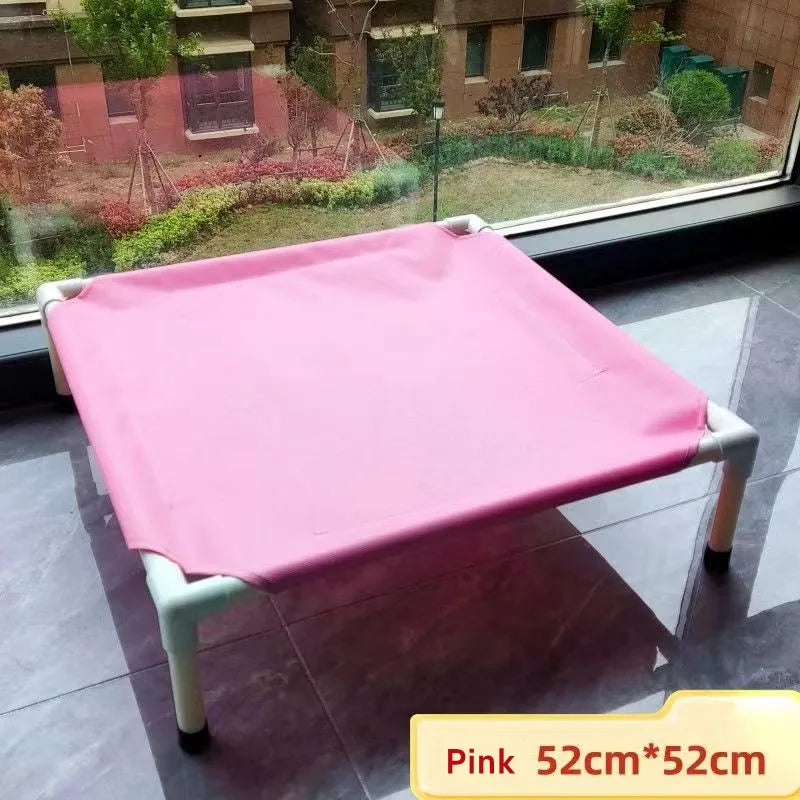 Portable Elevated Pet Bed – Foldable, Washable & Ideal for Indoors or Outdoors!