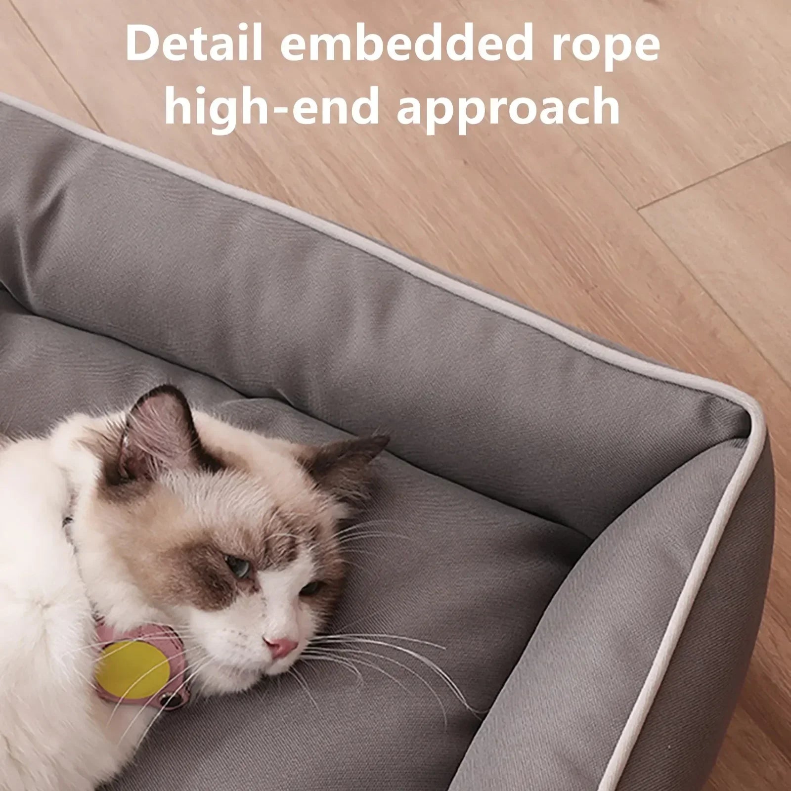 All-Season Waterproof Dog Bed – Thickened Oxford Pet Mat with Soft PP Cotton Filling
