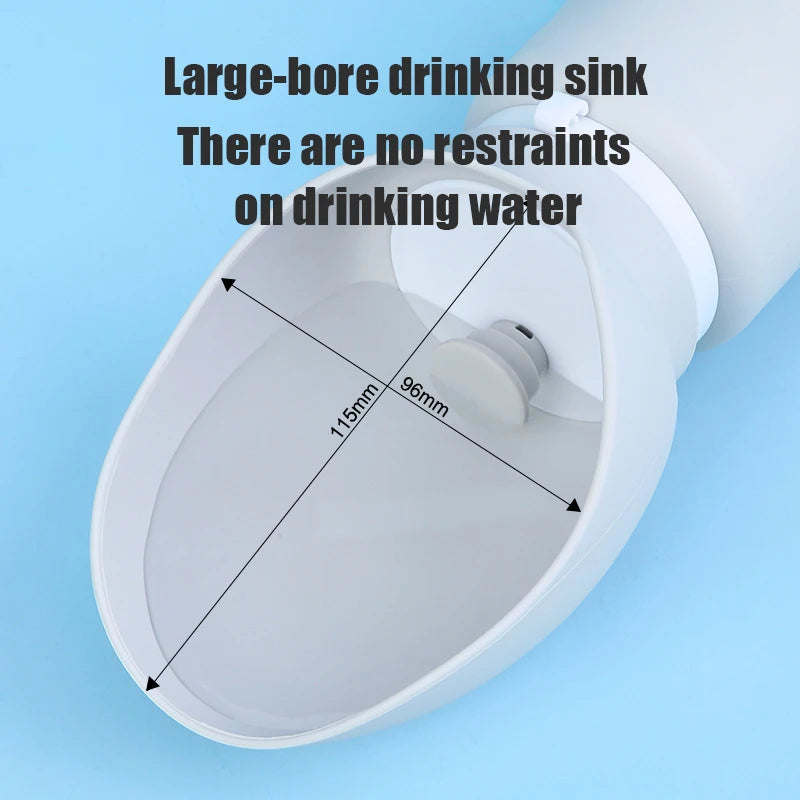 Portable Folding Pet Water Bottle – Silicone Travel Cup for Dogs On the Go