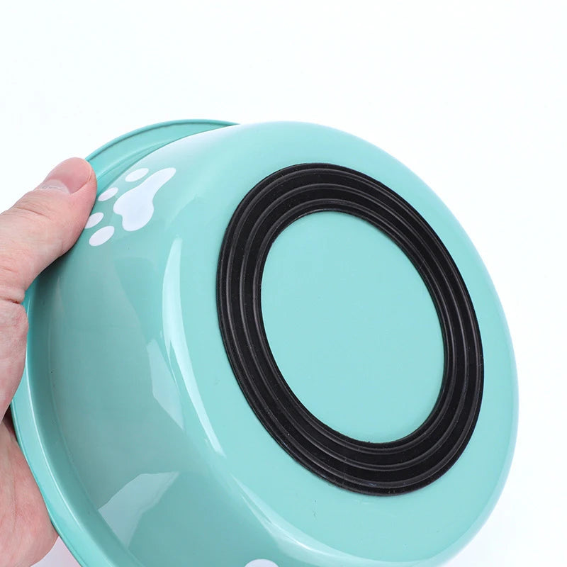 Large Capacity Anti-Slip Stainless Steel Dog Bowl