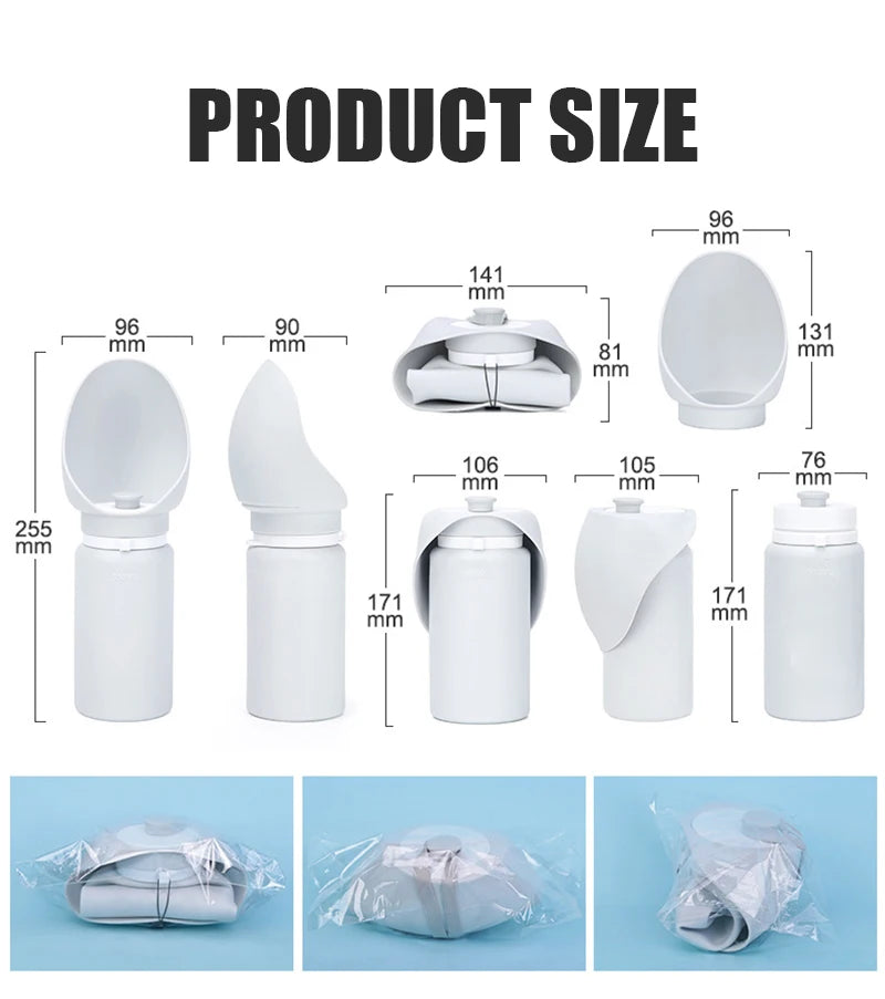 Portable Folding Pet Water Bottle – Silicone Travel Cup for Dogs On the Go