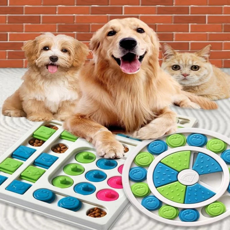 Interactive Puzzle Feeder Toy – for Dogs