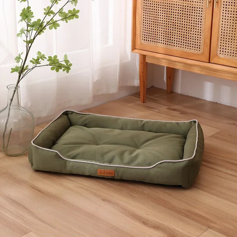 All-Season Waterproof Dog Bed – Thickened Oxford Pet Mat with Soft PP Cotton Filling