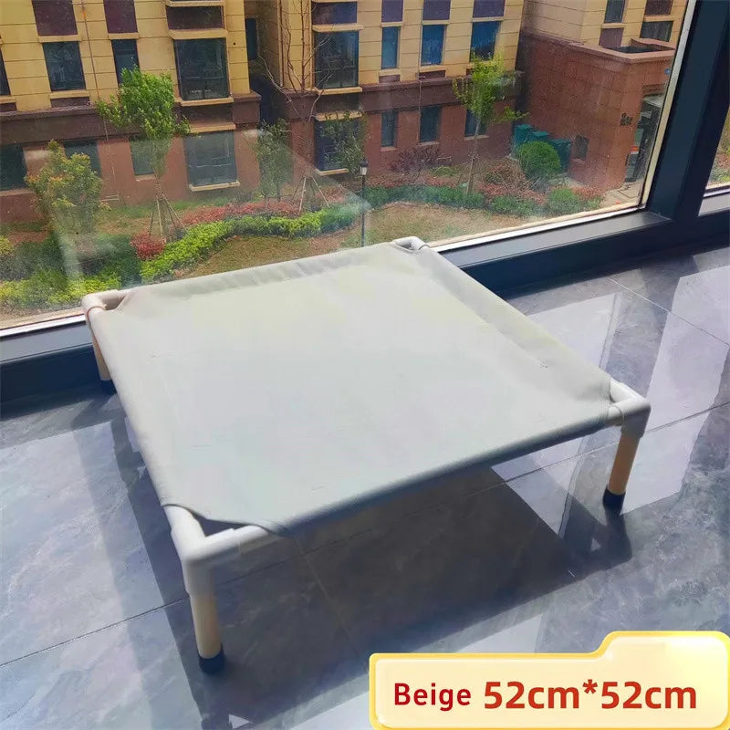 Portable Elevated Pet Bed – Foldable, Washable & Ideal for Indoors or Outdoors!