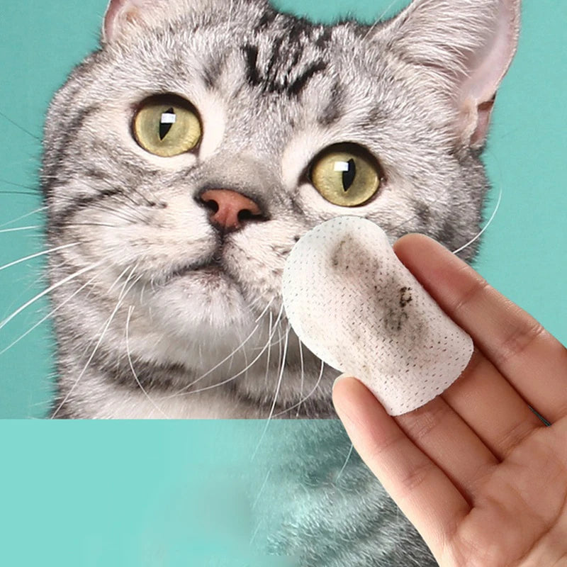 Pet Eye Wipes – Tear Stain Remover for Cats & Dogs (130pcs)