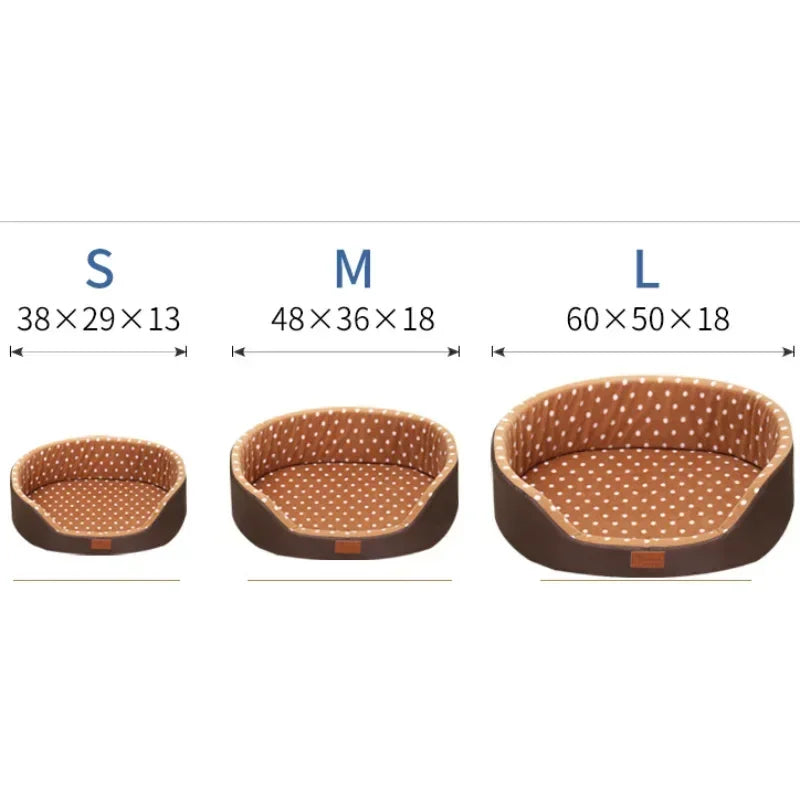 Cozy Sofa-Style Dog Bed Mat – Soft, Breathable & Durable Cushion for Small and Medium Pets