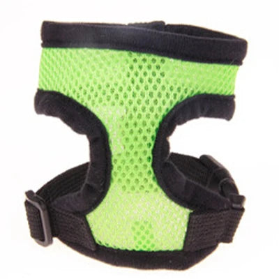 Breathable Mesh No-Pull Dog Harness – Adjustable Safety Vest for Small Dogs