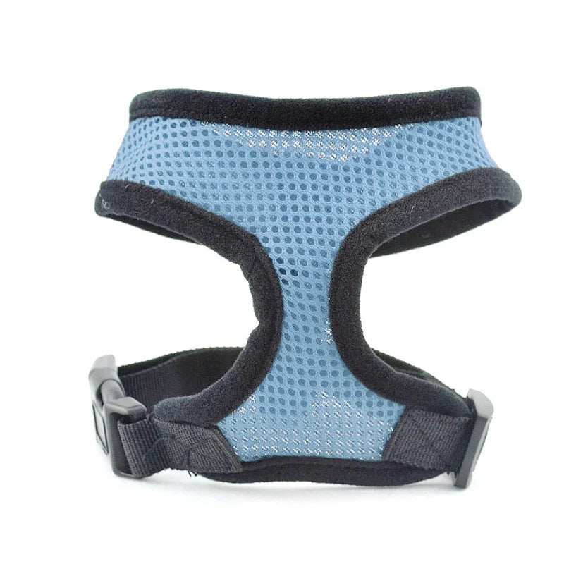 Breathable Mesh No-Pull Dog Harness – Adjustable Safety Vest for Small Dogs