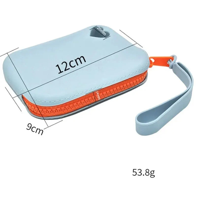 Waterproof Silicone Dog Treat Pouch – Reusable Zipper Snack Bag