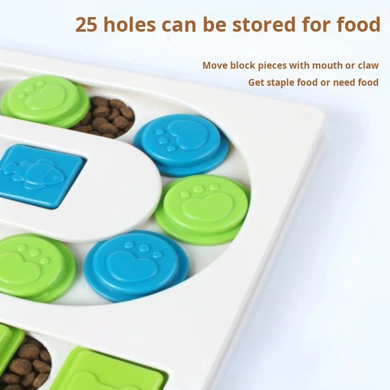 Interactive Puzzle Feeder Toy – for Dogs