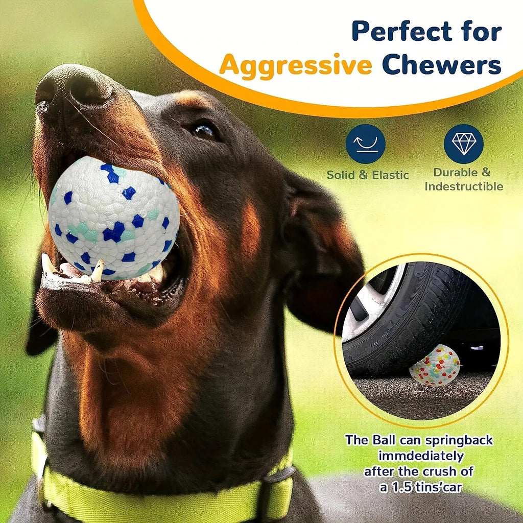 Durable Chew Ball Dog Toy – For Interactive Play