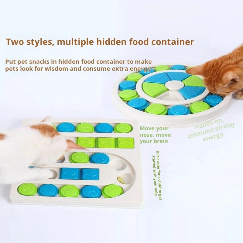 Interactive Puzzle Feeder Toy – for Dogs