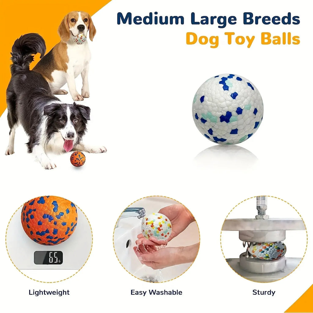 Durable Chew Ball Dog Toy – For Interactive Play
