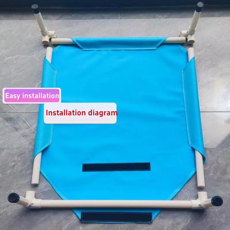 Portable Elevated Pet Bed – Foldable, Washable & Ideal for Indoors or Outdoors!