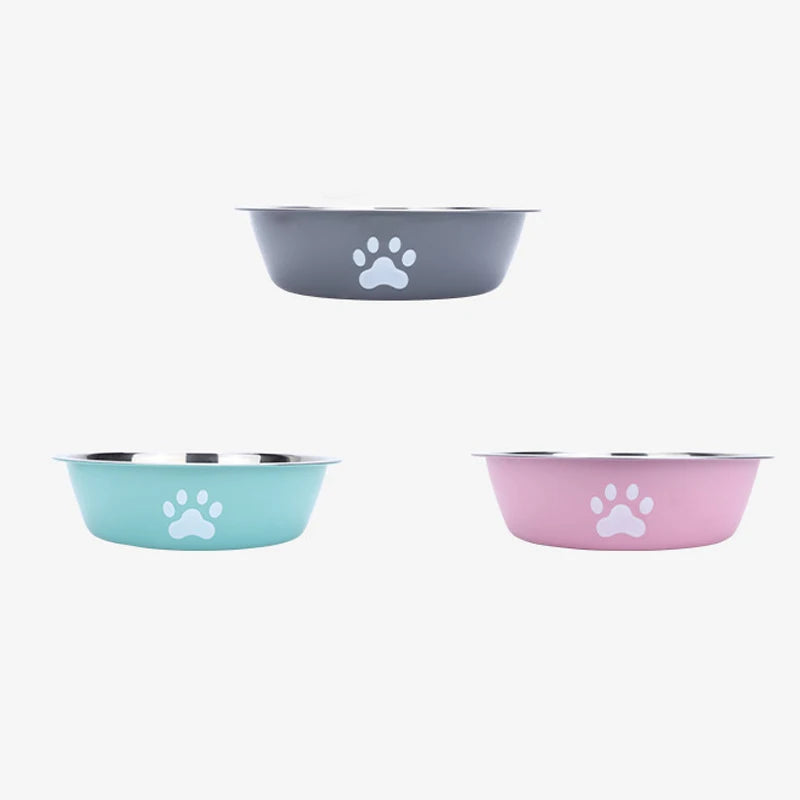 Large Capacity Anti-Slip Stainless Steel Dog Bowl