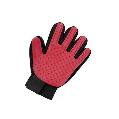 PROSTORMER Pet Grooming Glove – Silicone Deshedding Brush for Dogs & Cats