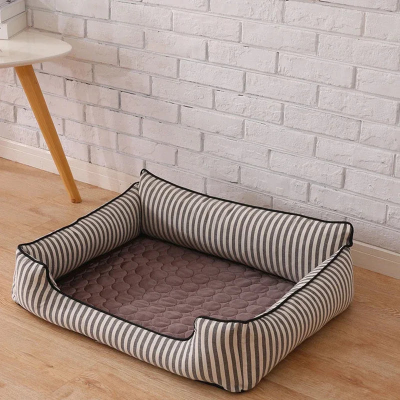 Cooling Summer Dog Mat – Breathable, Washable Pet Pad for Home & Travel