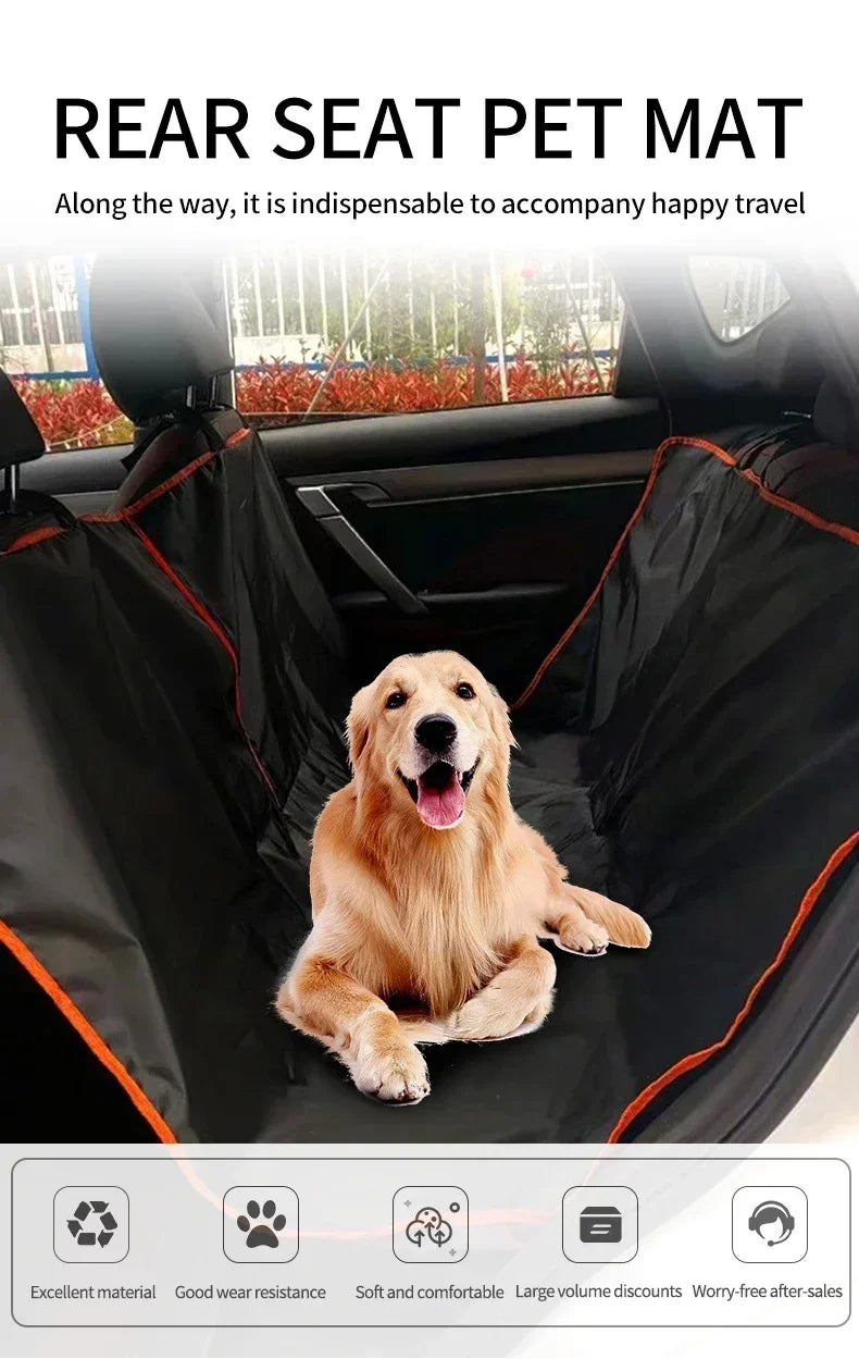 Premium Waterproof Dog Car Seat Cover – Hammock Style Protector for Cars & SUVs