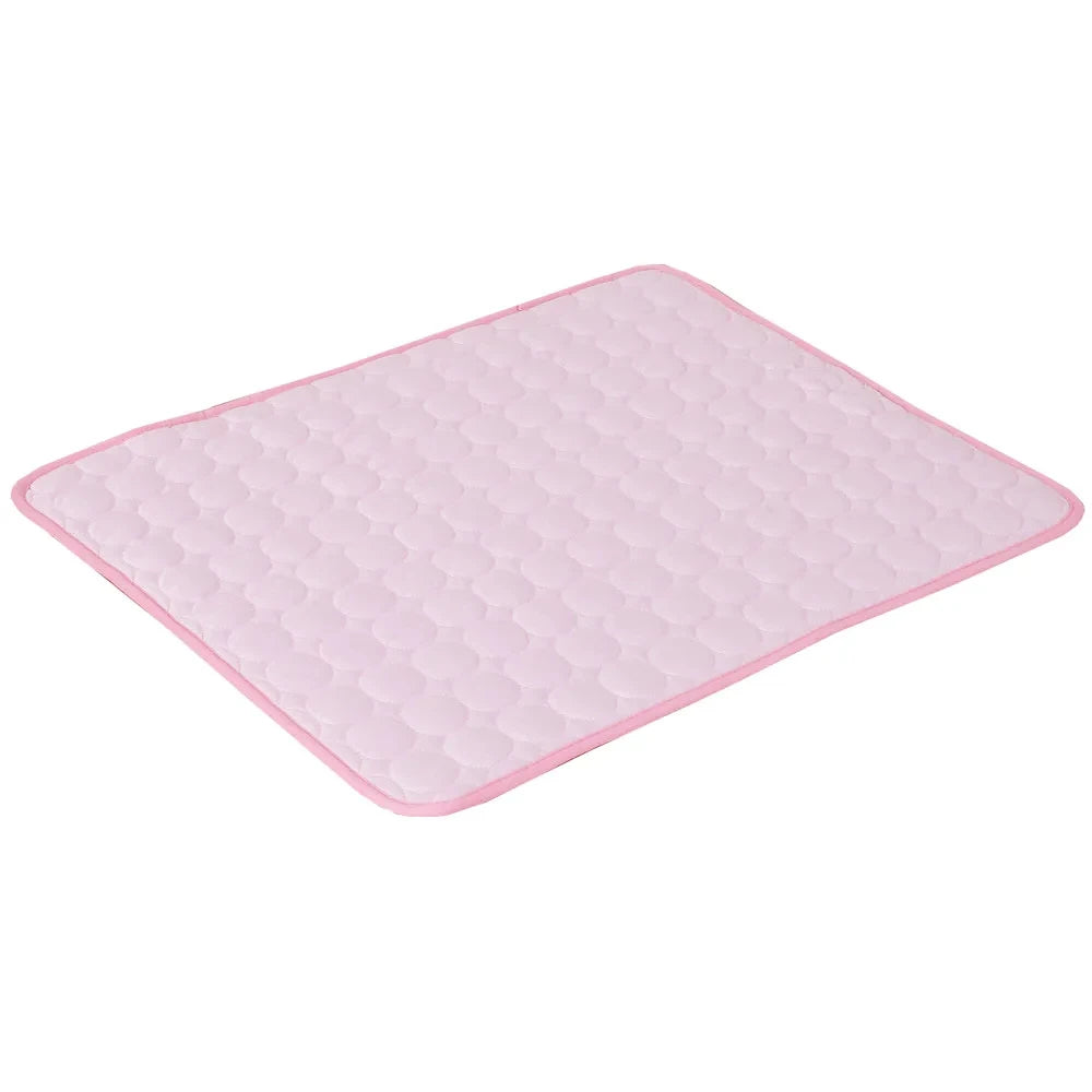 Cooling Summer Dog Mat – Breathable, Washable Pet Pad for Home & Travel