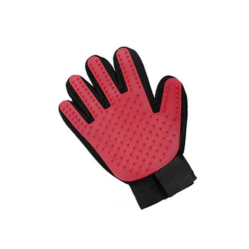 PROSTORMER Pet Grooming Glove – Silicone Deshedding Brush for Dogs & Cats