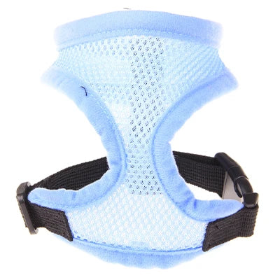 Breathable Mesh No-Pull Dog Harness – Adjustable Safety Vest for Small Dogs