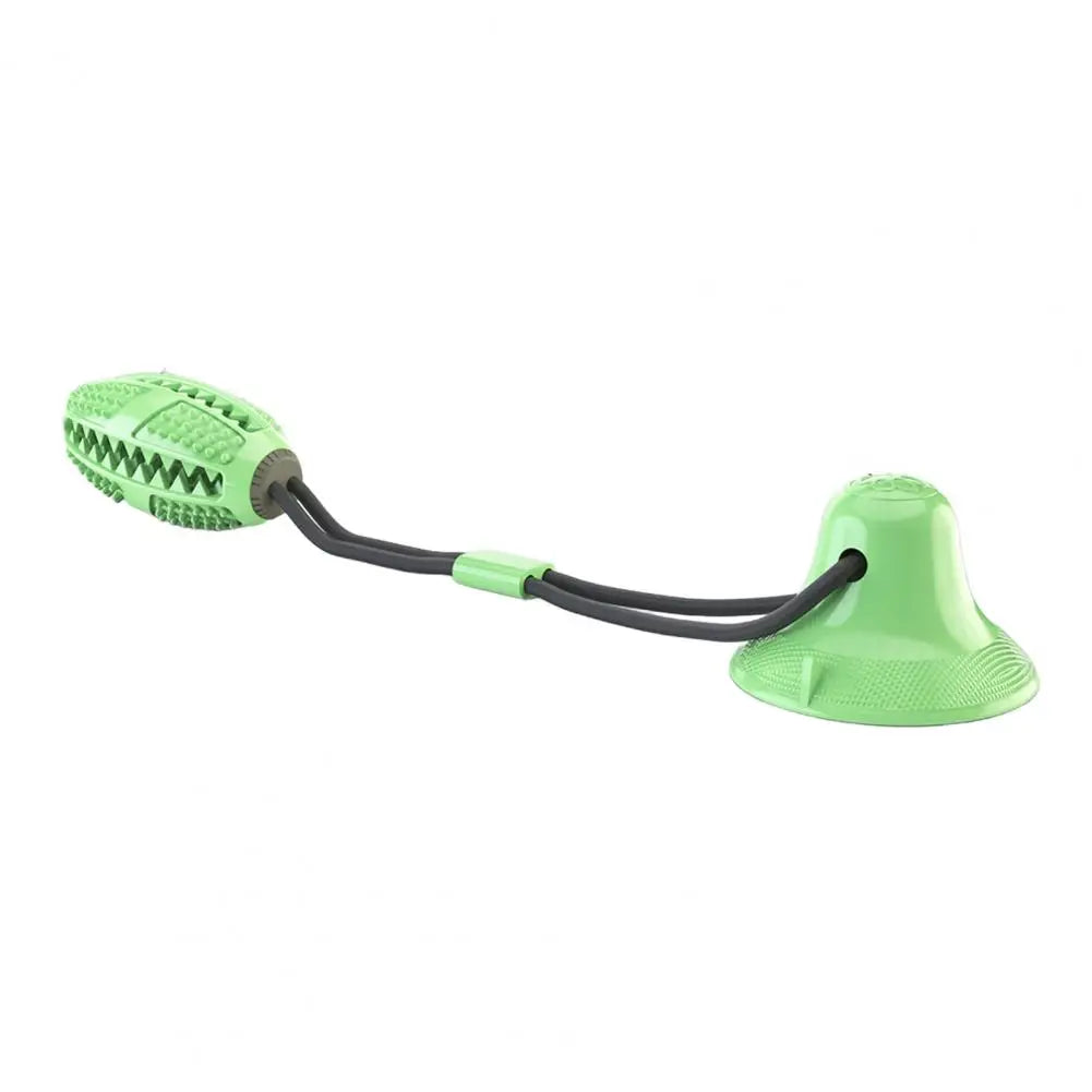 Interactive Suction Cup Dog Toy – Chew, Tug & Treat Puzzle for Aggressive Chewers