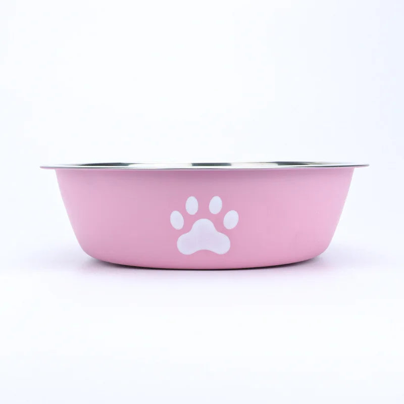 Large Capacity Anti-Slip Stainless Steel Dog Bowl