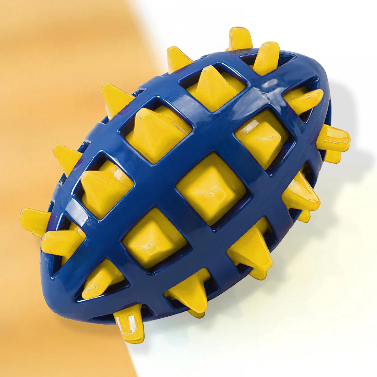 Squeaky Puppy Ball Toy Interactive Rubber Comfortable Dog Creative Pet Ball for Teething Cleaning Playing Chewers Tpr Sound Foot